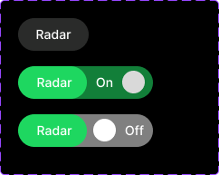 Radar interaction